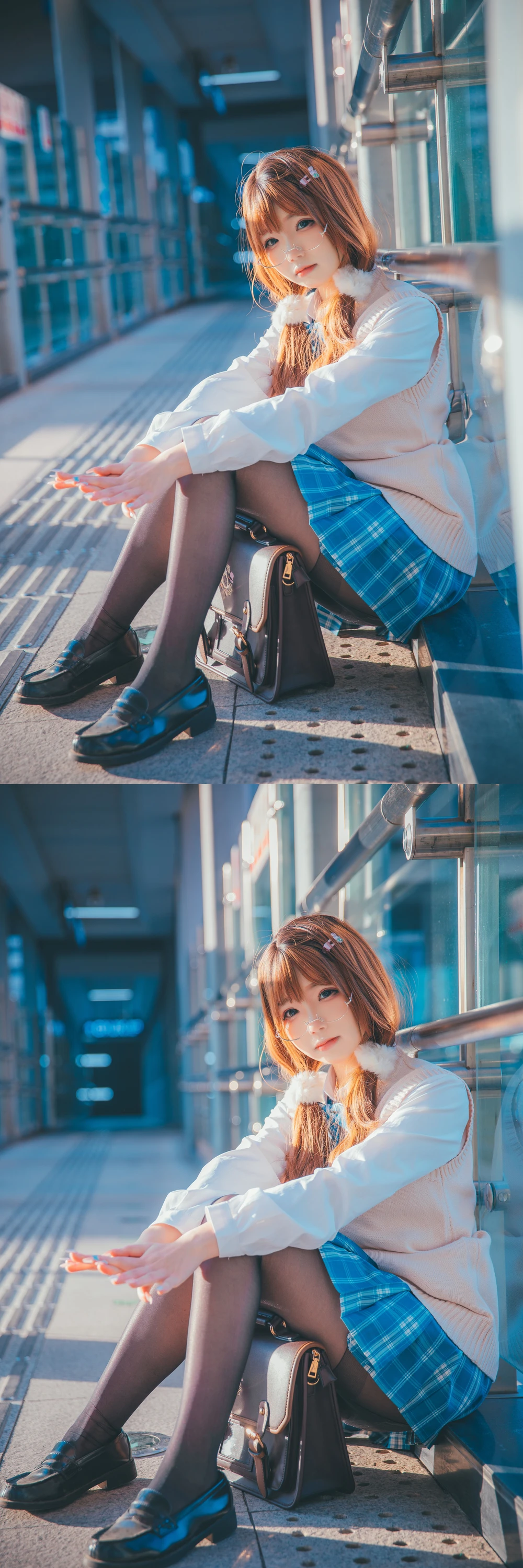 Cos小姐姐雪琪---JK夕阳-[25P-355MB]-5.webp